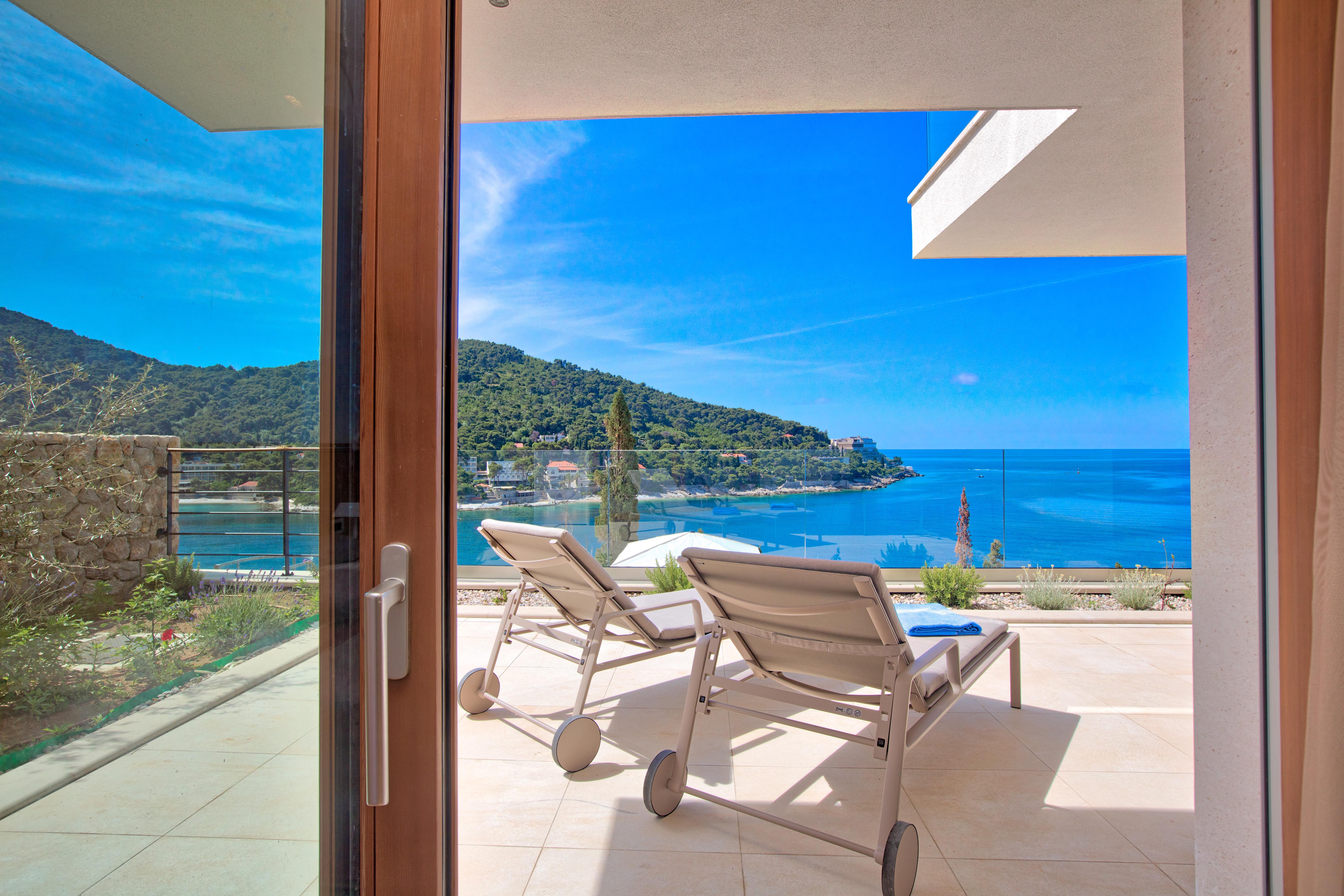 Hotel More (Adults Only) Dubrovnik Luaran gambar View from the hotel