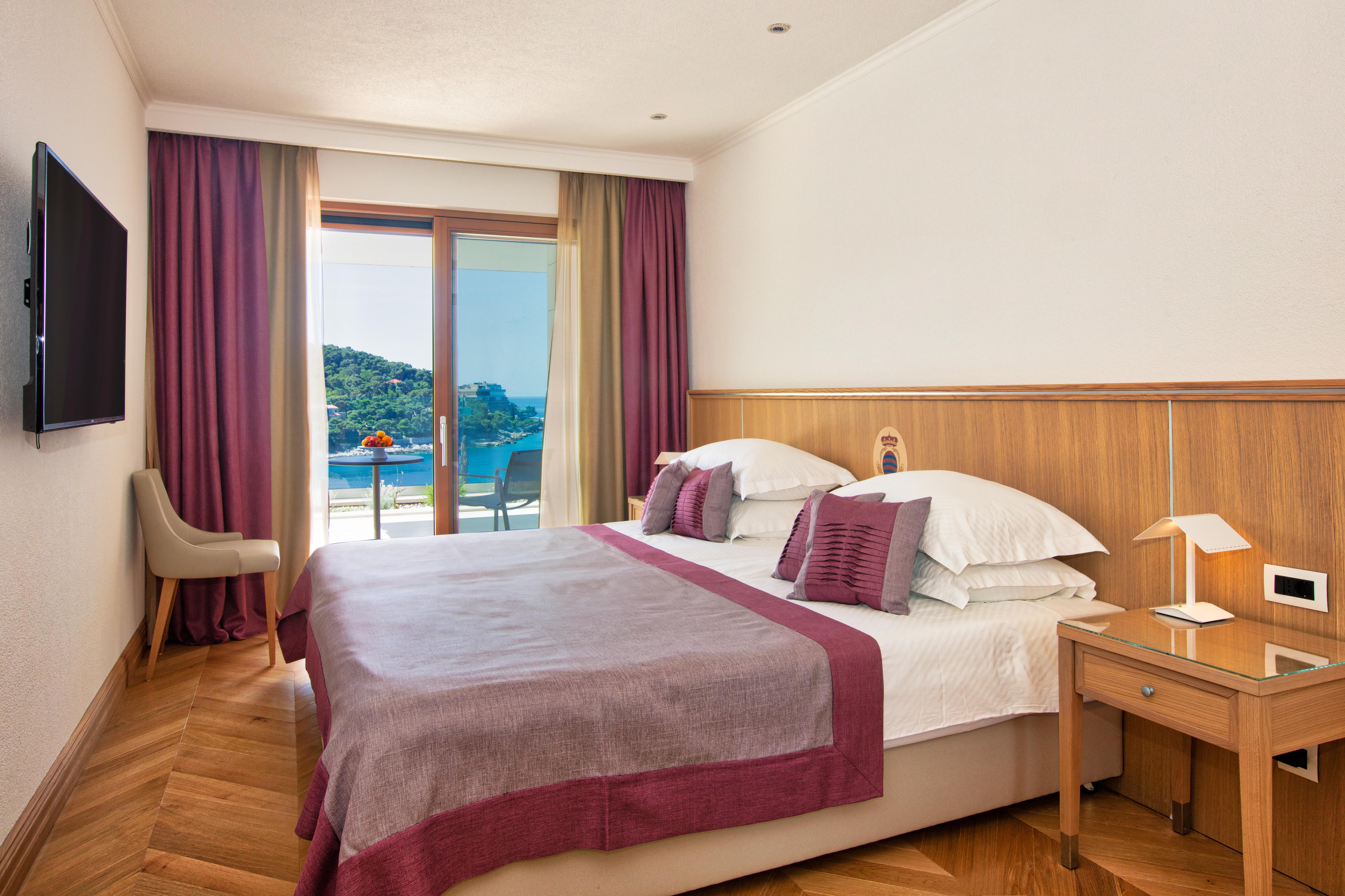 Hotel More (Adults Only) Dubrovnik Luaran gambar A bedroom at the Hotel de la Paix