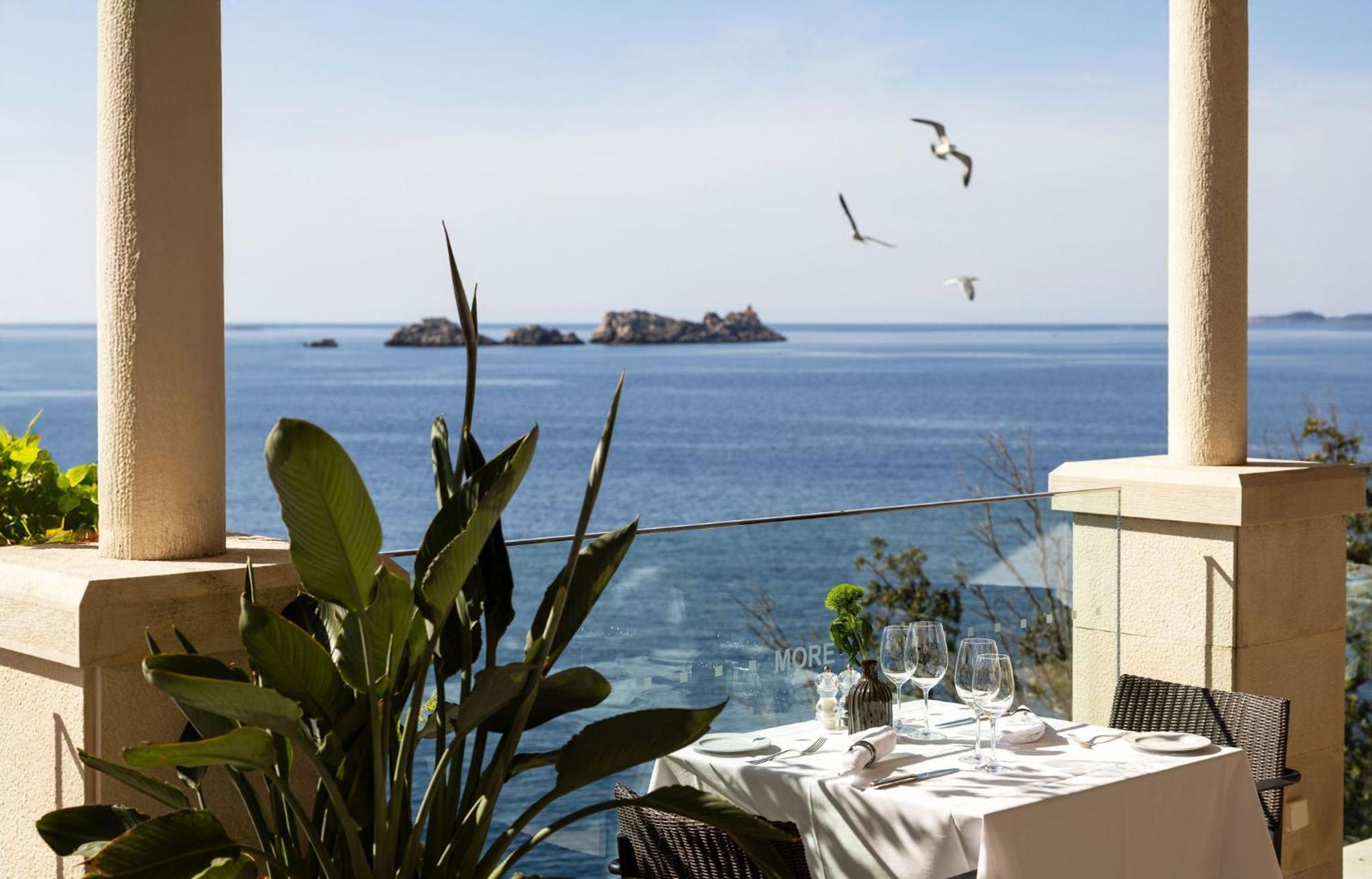Hotel More (Adults Only) Dubrovnik Luaran gambar View from the hotel